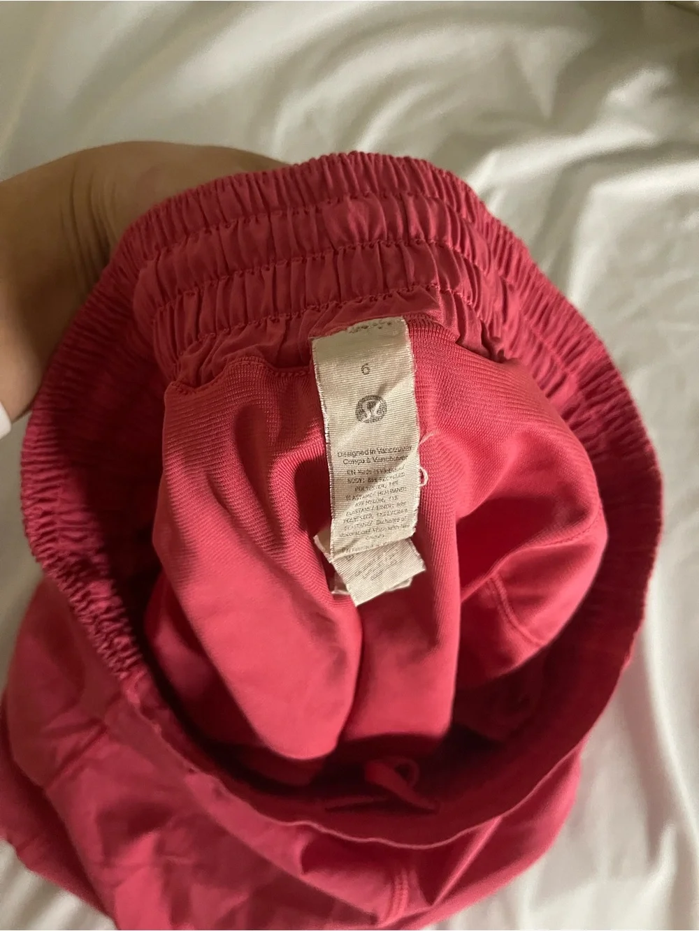 lululemon athletica Pink High-Rise Athletic Shorts